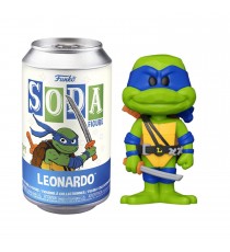 Figurine TMNT Tortues Ninja - Leonardo Vinyl Soda 10cm