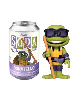 Figurine TMNT Tortues Ninja - Donatello Vinyl Soda 10cm