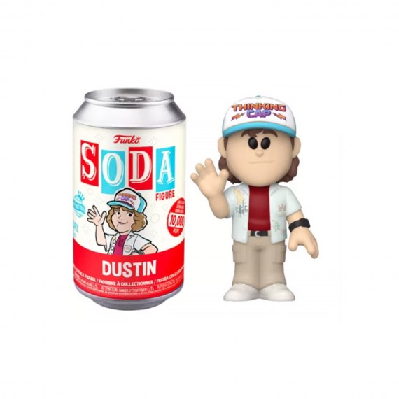 Figurine Stranger Things - Dustin Vinyl Soda 10cm