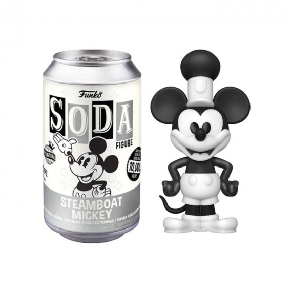 Figurine Disney - Steamboat Willie Vinyl Soda 10cm