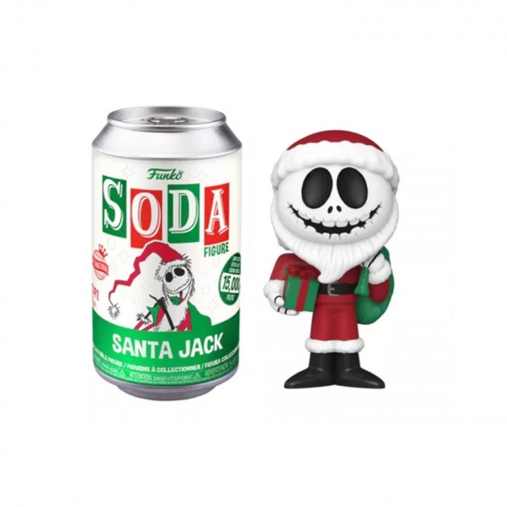 Figurine Disney - Nightmare Before Christmas Santa Jack Vinyl Soda 10cm