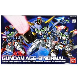 Maquette Gundam - 372 Gundam Age-3 Normal Fortress Orbital Gunpla SDBB 8cm