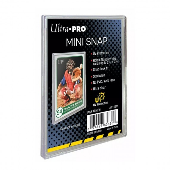 Protection Carte Ultrapro - Protection Carte Uv Mini Boite Snap Card Holder