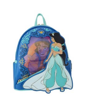 Mini Sac A Dos Disney - Aladdin Princess Jasmine Lenticular