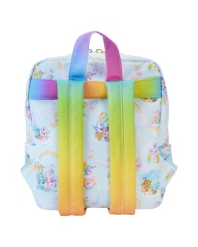 Mini Sac A Dos Carebears Bisounours - Nylon Cousins Aop