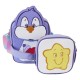 Sacoche Carebears Bisounours - Cousins Cozy Heart Penguin