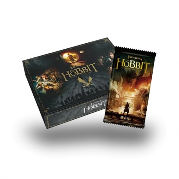 Carte à collectionner Cardfun The Hobbit Trilogy - Boite De 8 Boosters De 2 Cartes + 2 Speciales