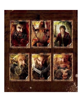 Carte à collectionner Cardfun The Hobbit Trilogy - Boite De 8 Boosters De 2 Cartes +  2 Speciales