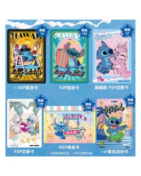 Carte à collectionner Cardfun Disney - Lilo & Stitch Fun Edition Boite 10 Boosters 4 Cartes