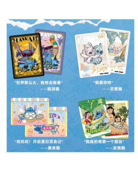 Carte à collectionner Cardfun Disney - Lilo & Stitch Fun Edition Boite 10 Boosters 4 Cartes
