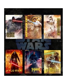 Carte à collectionner Cardfun Star Wars - Deluxe Edition Boite 4 Boosters 10 Cartes