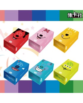 Carte à collectionner Cardfun Disney - D100 Joyful Deluxe Edition Boite 10 Boosters 4 Cartes - Modèle Aleatoire