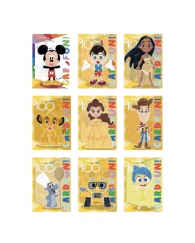 Carte à collectionner Cardfun Disney - D100 Joyful Deluxe Edition Boite 10 Boosters 4 Cartes - Modèle Aleatoire
