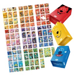 Carte à collectionner Cardfun Disney - D100 Joyful Deluxe Edition Boite 10 Boosters 4 Cartes - Modèle Aleatoire