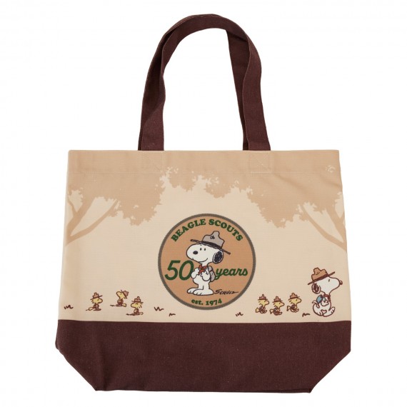 Tote Bag Peanuts - Snoopy Beagle Scout 50Th Anniversary