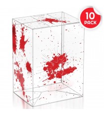 Etui de Protection Evoretro 0,40mm Pour Funko Pop Red Blood Bullet X10pcs