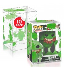 Etui de Protection Evoretro 0,40mm Pour Funko Pop Green Splatter X10pcs