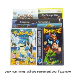 Etui de Protection Jeu Gamecube-Xbox360-WII-PS2-DVD Evoretro Pack de 25pcs