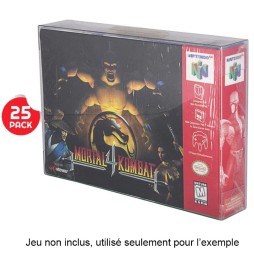 Etui de Protection Jeu Super NES-N64 Evoretro Pack de 25pcs