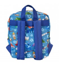 Mini Sac A Dos Nylon Disney - Stitch Camping Cuties