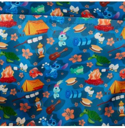 Mini Sac A Dos Nylon Disney - Stitch Camping Cuties