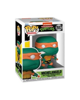 Figurine TMNT Tortues Ninja S4 - Michelangelo Pop 10cm
