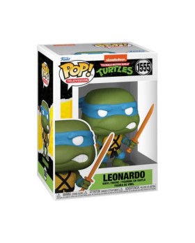 Figurine TMNT Tortues Ninja S4 - Leonardo Pop 10cm