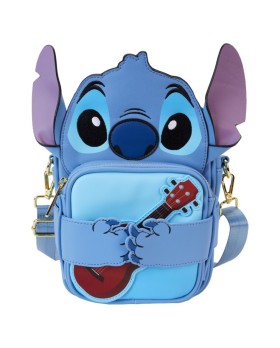 Sacoche Pochette Detachable Disney - Stitch Camping