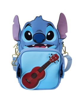 Sacoche Pochette Detachable Disney - Stitch Camping