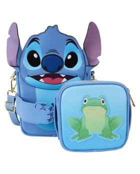 Sacoche Pochette Detachable Disney - Stitch Camping