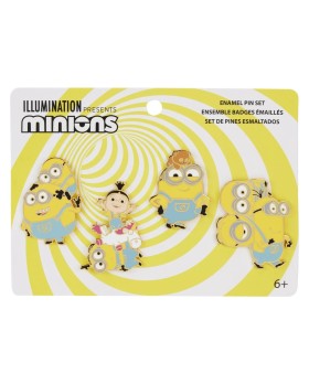 Set De 4 Pins Moi Moche Et Mechant - Minions