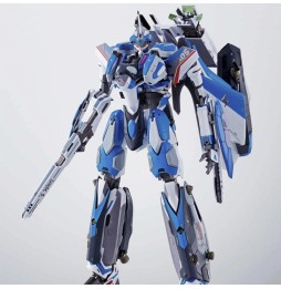 Figurine Macross Delta - DX Chogokin VF-31J Super Siegfried Hayate Immelmann Use Revival Ver 26cm