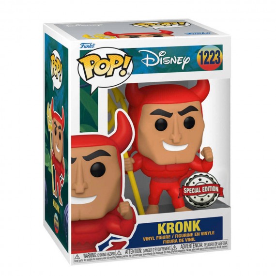 Figurine Disney - Kuzko Devil Kronk Exclu Pop 10cm