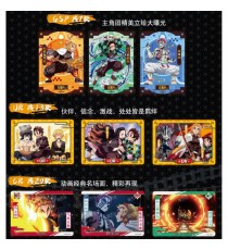 Cartes Demon Slayer - Mugen Train Boite 10 Boosters 3 Cartes - Modèle Aleatoire