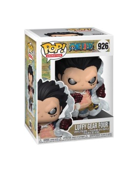 Figurine One Piece - Luffy Gear 4 Metallic Exclu Pop 10cm