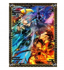 Golden Poster Demon Slayer - Quartier Des Plaisirs