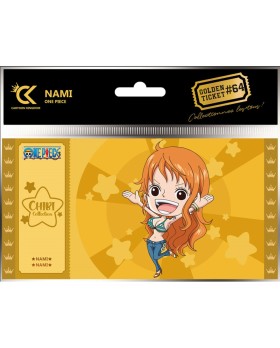 Golden Ticket One Piece - Chibi Nami