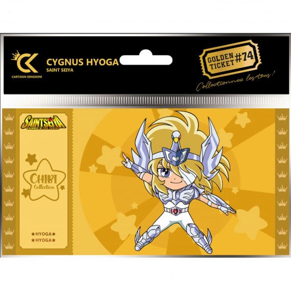 Golden Ticket Saint Seiya - Chibi Hyoga