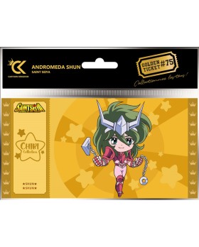 Golden Ticket Saint Seiya - Chibi Andromeda Shun