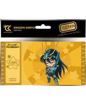 Golden Ticket Saint Seiya - Chibi Shiryu
