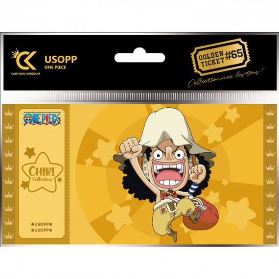 Golden Ticket One Piece - Chibi Usopp