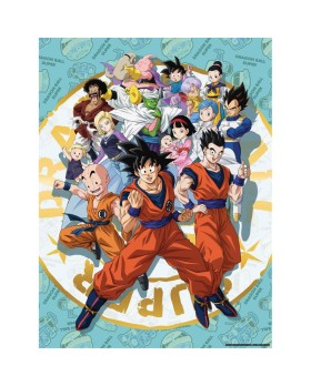 Golden Poster Dragon Ball Z - Personnages