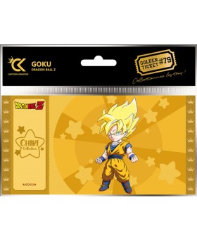 Golden Ticket Dragon Ball Z - Super Saiyan Goku