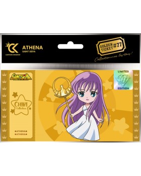 Golden Ticket Saint Seiya - Chibi Athena