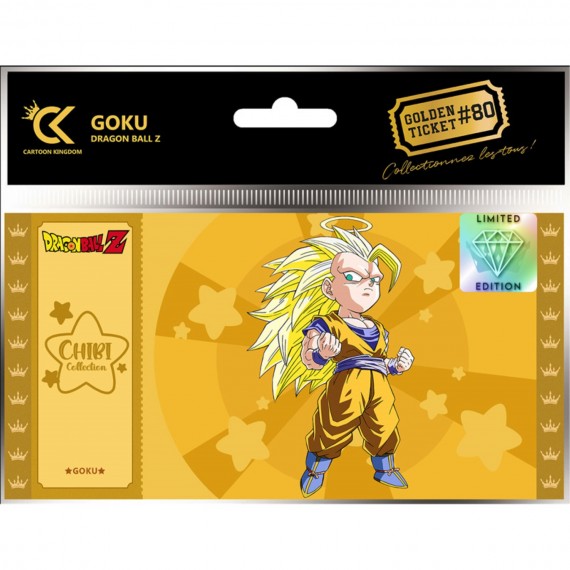 Golden Ticket Dragon Ball Z - Super Saiyan 3 Goku