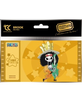 Golden Ticket One Piece - Chibi Brook