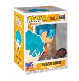 Figurine Dragon Ball Z -  Super Son Goku Exclu Pop 10cm