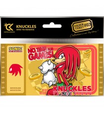 Golden Ticket Sonic - Knuckles Europe