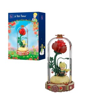 Set A Construire Le Petit Prince - The Only Rose 18,5cm