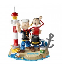 Set A Construire Popeye - Popeye & Olivia 33cm